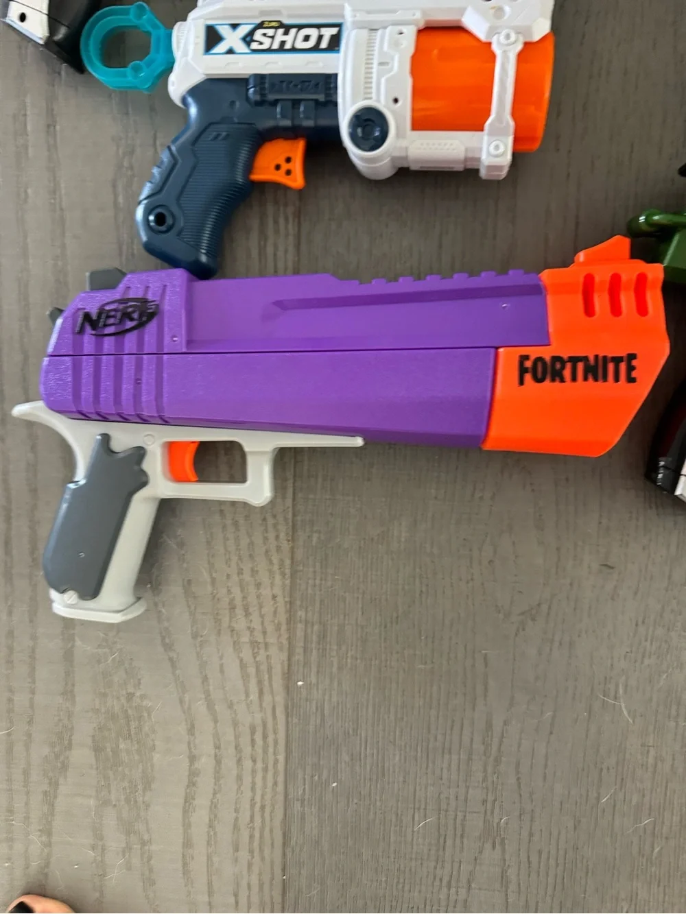 7 Nerf Foam Toy Guns: Flip Flury, X Shot, Fortnite
